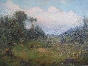 Creator:Edmond Dyonnet A forest meadow oil on canvas